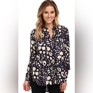 Vans Womens San Juan Woven Button Down Blouse